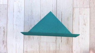 折り紙 ソリ Origami Sleigh