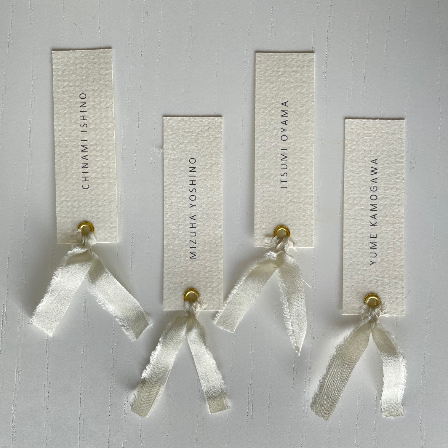 手作り三角くじで席決めネバー・ネバー・ランド