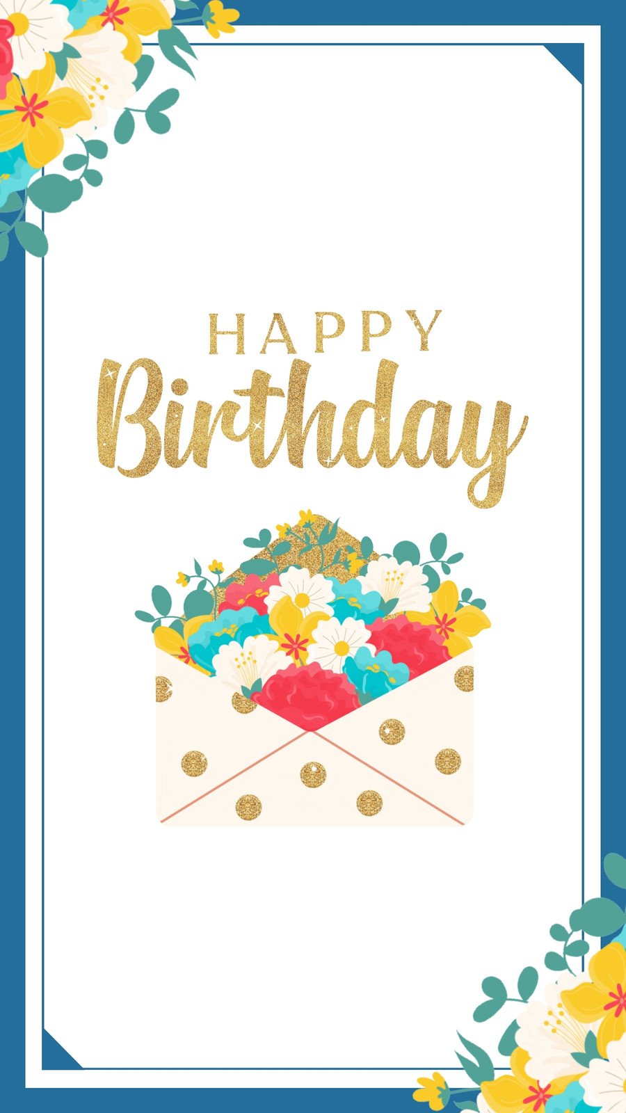 HAPPY BIRTH DAYの文字のフリーイラストフリーイラスト・クラシック フリクラ