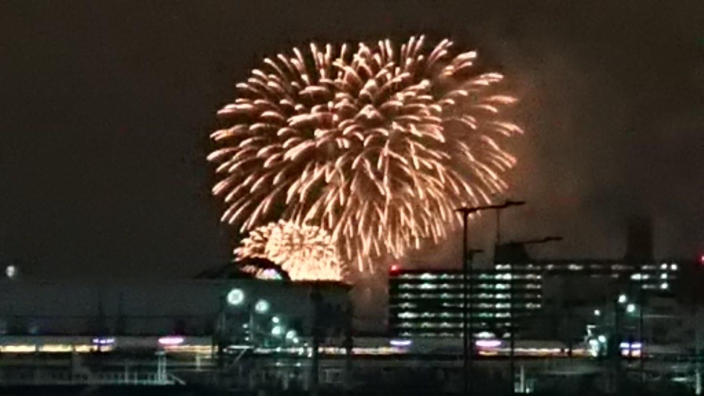 お台場レインボー花火2022」、晴海ふ頭公園からはこう見える！とよすと - 毎日更新！豊洲エリアの今がわかる地域情報サイト