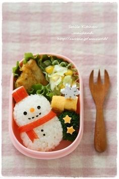 シーチキンライスのクリスマス弁当ママライフを、たのしく、かしこく。－ mamaco with