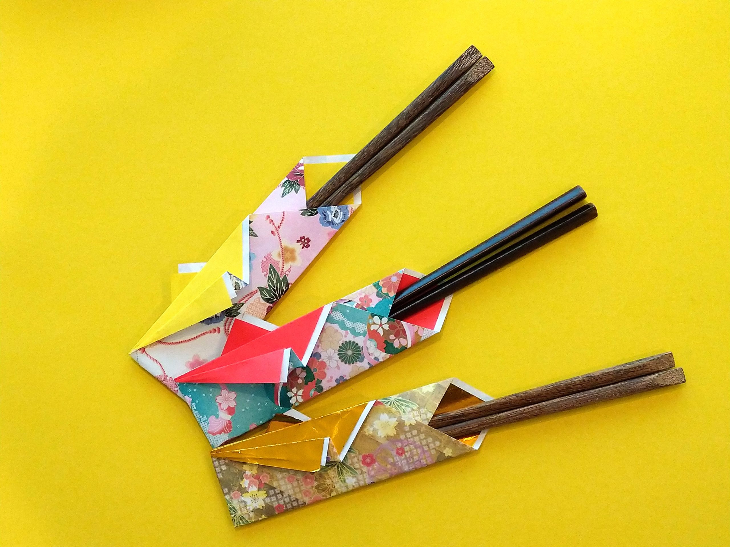 祝箸」で「おせち料理」 祝い箸・箸紙・水引箸置き ５組 □大月商店