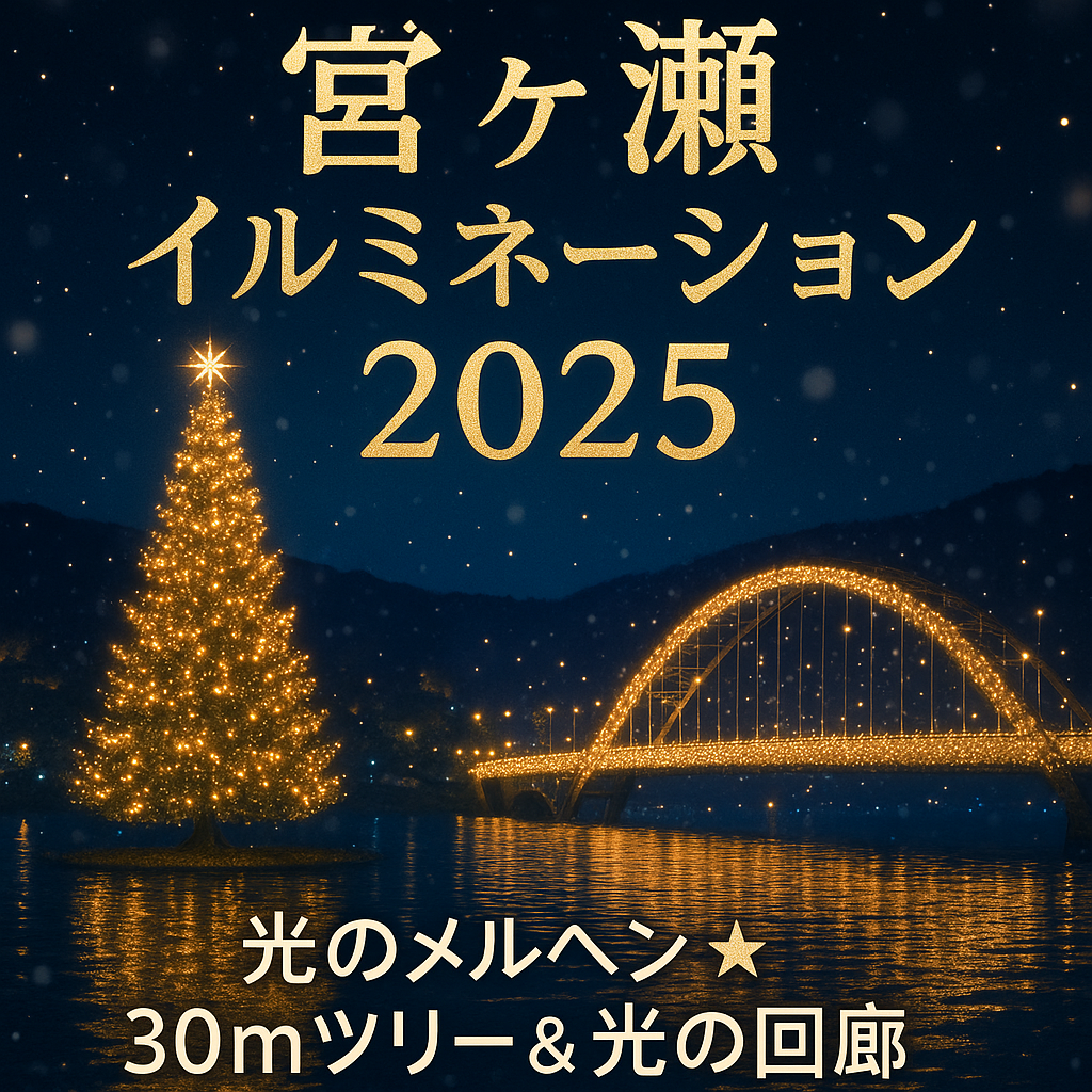 宮ヶ瀬湖畔園地・水の郷地域 ジャンボクリスマスツリーの点灯愛甲郡清川村 イルミネーションガイド2024-2025 - ウォーカープラス