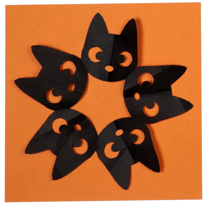 HALLOWEENの切り絵