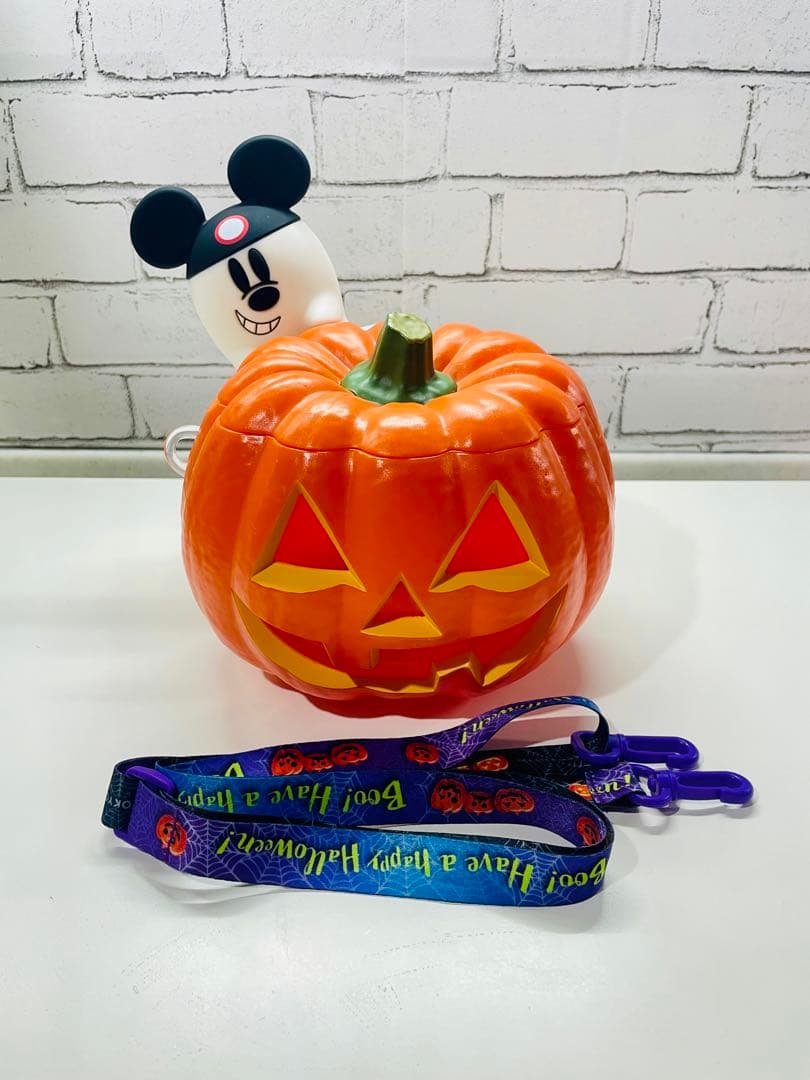 ミッキー ポップコーンバケット ハロウィン 海外限定 カリフォルニア ☆アメリカDisney限定ミッキーハロウィンポップコーンバケット
