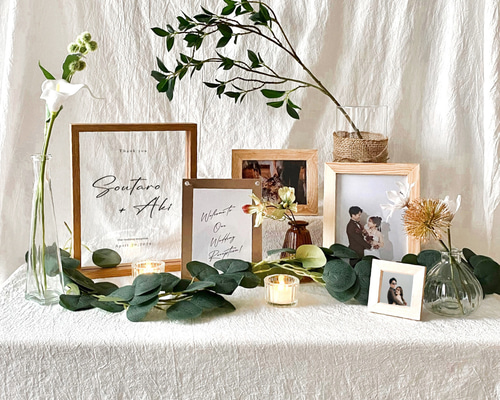 3泊4日レンタル フォト＆ミラーコーディネートセット レンタルウェルカムグッズ結婚式 ウェルカムスペース レンタル–結婚式準備サイトCORDY コーディ