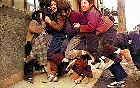 大正、昭和の時代の農家の子供たちの遊び集落活動センター松ヶ丘