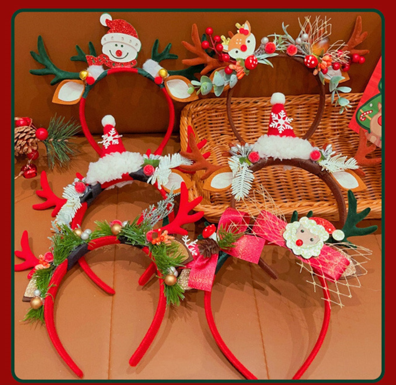 新作 クリスマス髪飾り ヘアピン ヘアクリップ 子供用 ヘアピン 手作り 頭飾り 髪留め 蝶結び卸売・ 問屋・仕入れの専門サイト NETSEA