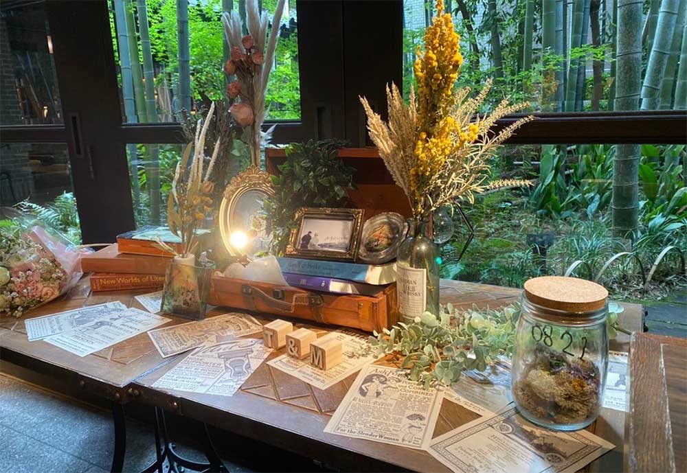 受付スペースの結婚式準備レポ一覧結婚式準備の様子を当日まで記録 みんなのウェディング