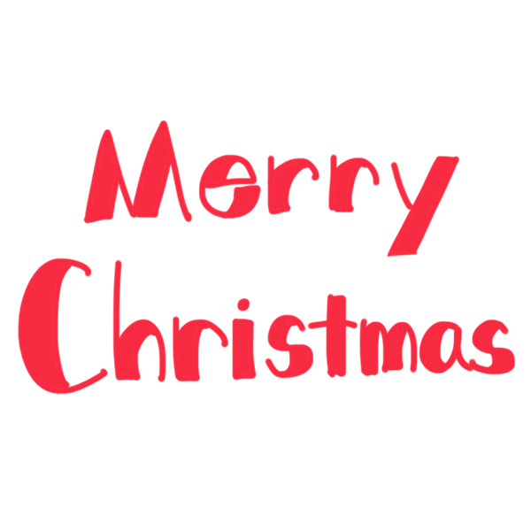 筆記体で書こう Merry Christmas in cursive short