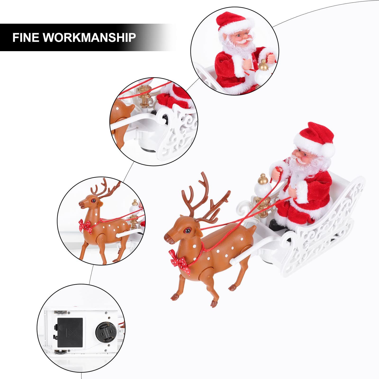 ソリに乗ったサンタ置物 レンタル.jp - イベント用品を全国配送