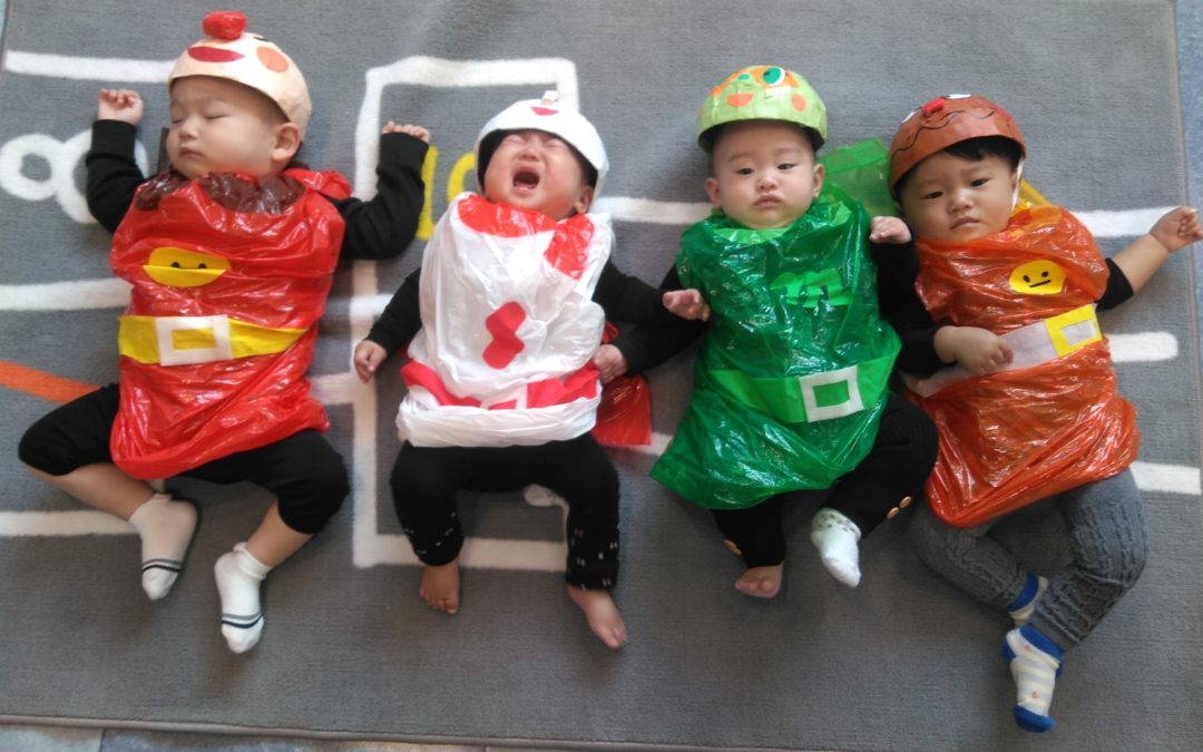 待ちに待ったハロウィン ^o^にじ組- センター北の保育園「みんなのおうち」