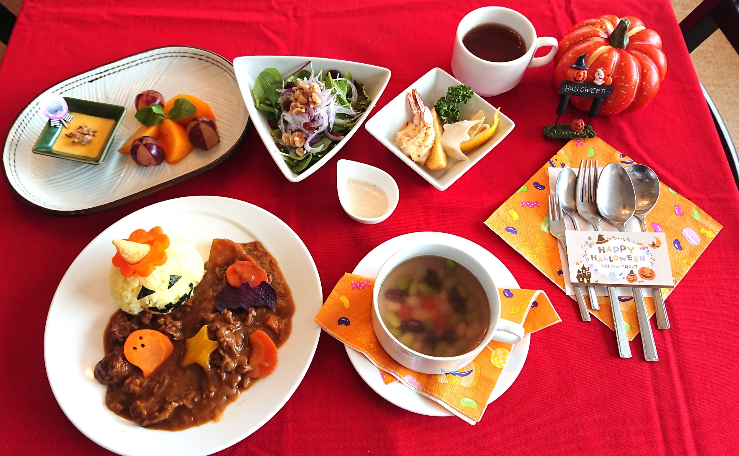 10月の行事食 ハロウィン - 栄養科のブログ