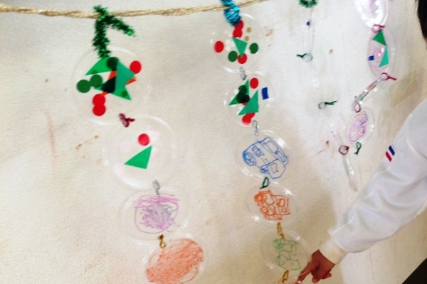 クリスマスツリー制作社会福祉法人涼風会 森の葉保育園