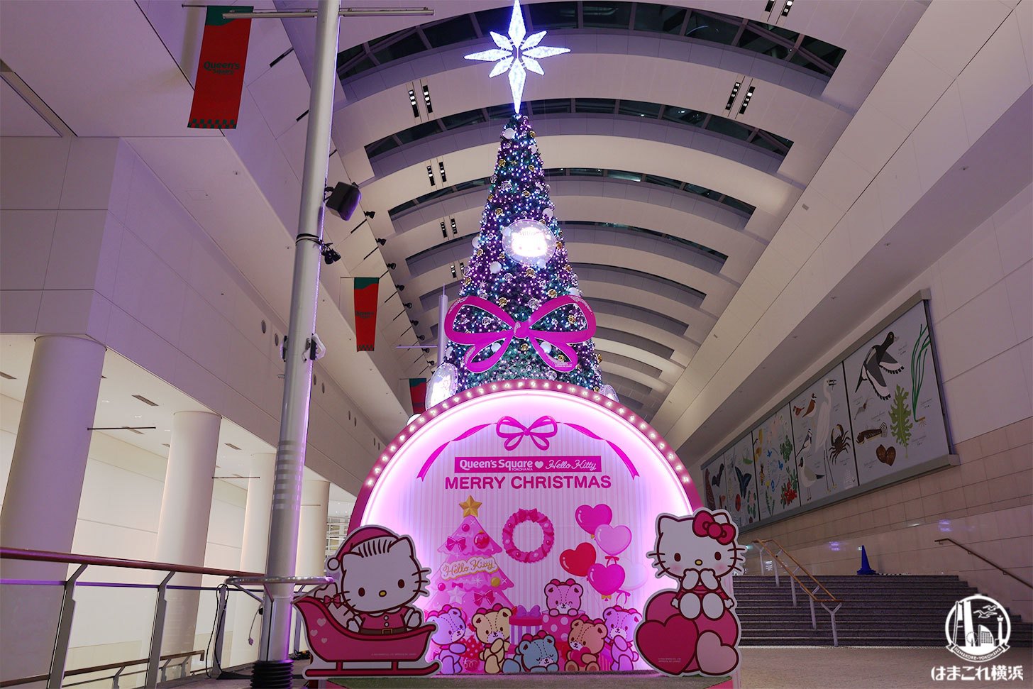 ハローキティ KTゴーランドツリー クリスマス クイーンズスクエア横浜クリスマス2024「Hello Kitty Happy