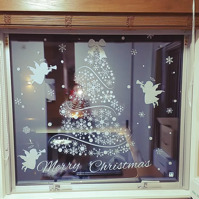 41ウォールステッカー クリスマス 吊り下げ オーナメント デコ 飾り玉