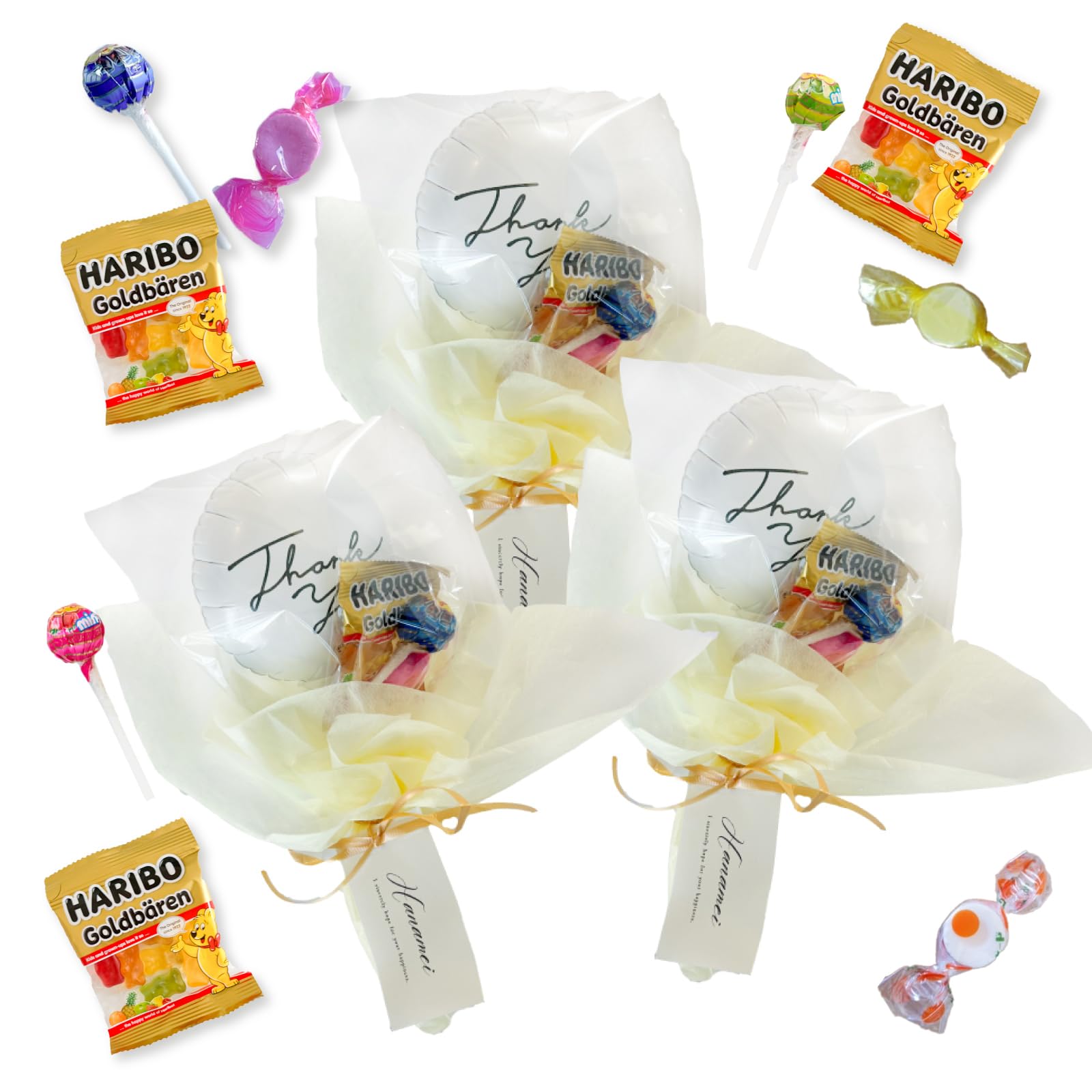 バルーンブーケ お菓子ブーケ 卒園 卒業 ホワイトデー 誕生日 花束 こひ様 バルーン
