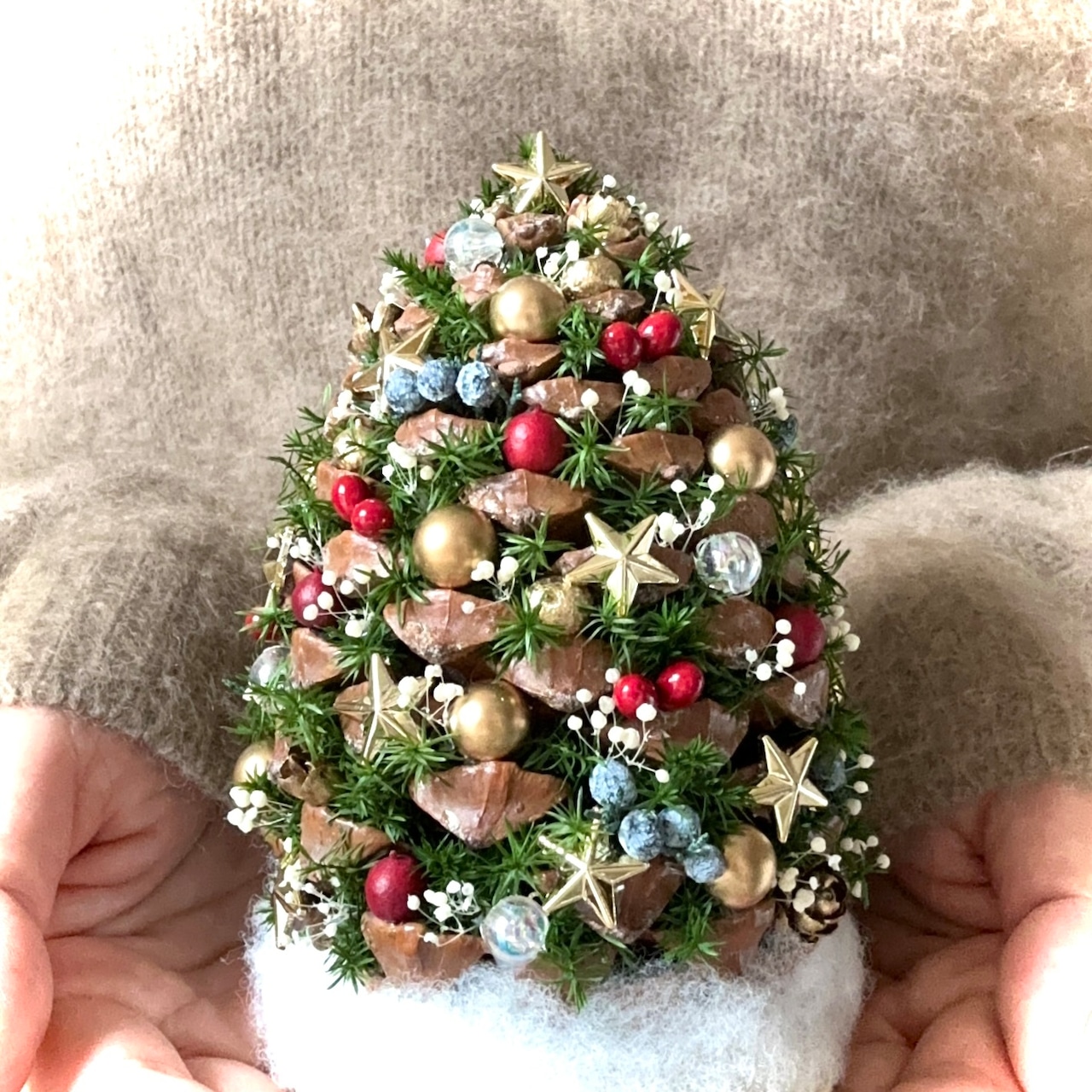 新品未使用 クリスマスツリー 松ぼっくり スノー 150㎝ - メルカリ