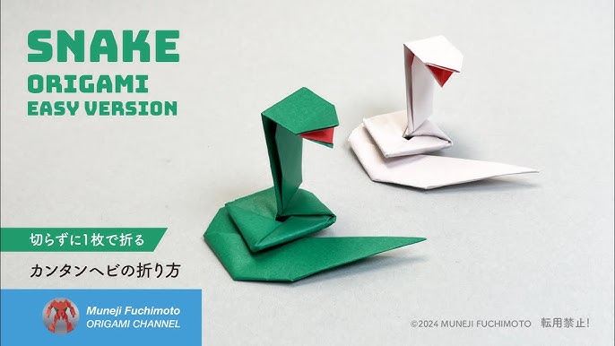 新着動画 正月折り紙 立体蛇の折り方 ⁡ YouTubeからhttps:youtu.be QUcYK1Jm-Ak?si=6ML_SYUDDcHdbQGv 飾り台は過去作ですが少しかえてるのでこちらまたYouTubeに登場させます⁡ 正月へび蛇ヘビ巳干支snake折り紙折り紙作品origamiorigamiart