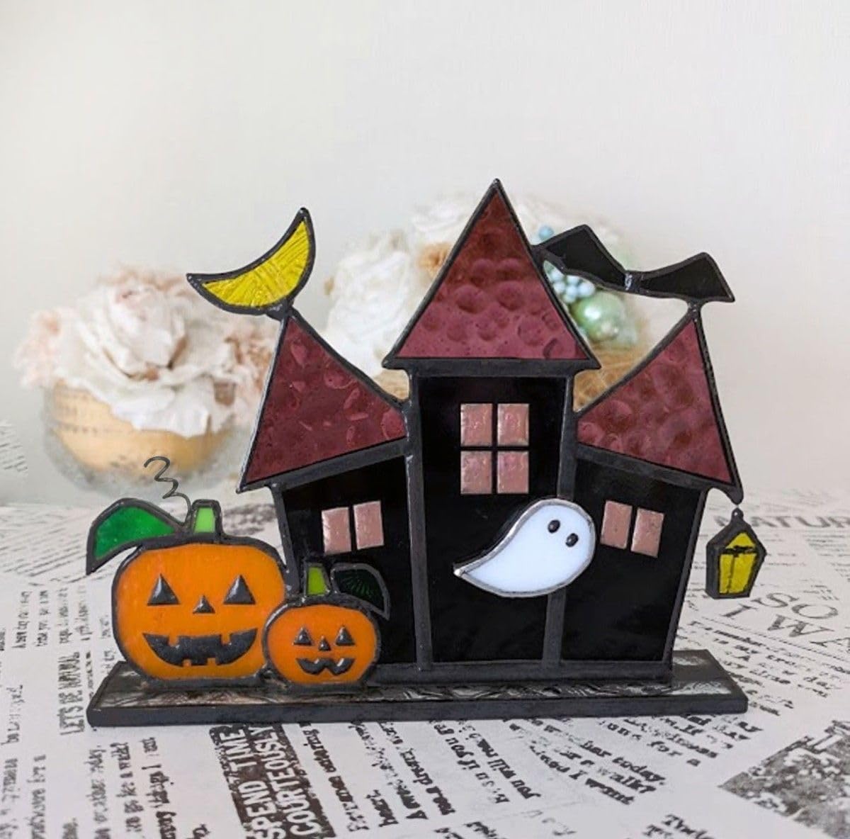 ステンドグラス風ハロウィンイラスト - No: 22132163無料イラスト・フリー素材なら「イラストAC」