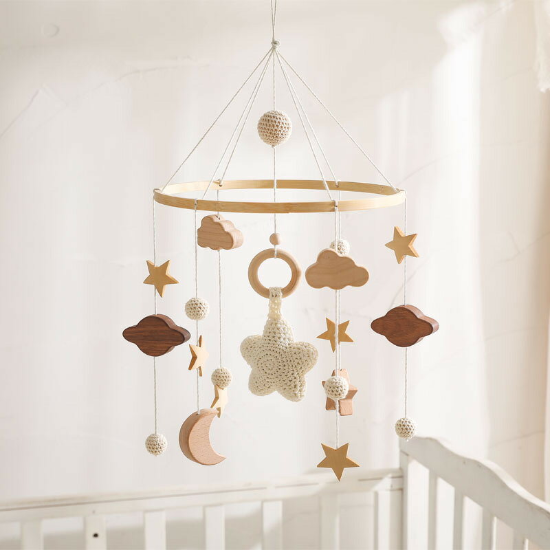 折り紙と割り箸で赤ちゃん用メリーを作ってみたsatomi