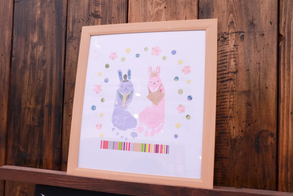 ひな祭りの手形足形アートに！かわいくアレンジ＆飾りに使える無料台紙 無料素材ダウンロードMama Craft