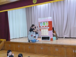 ９月の誕生会フィリオ熊の前保育園