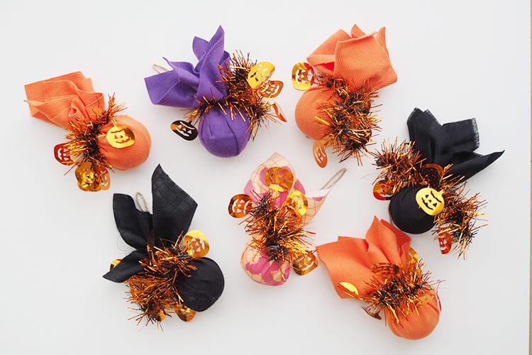 ハロウィン 毛糸で簡単ハロウィンリース Halloween lease