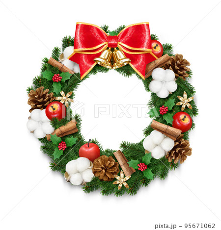 クリスマスリースねこさんかわいいフリーアイコン・イラストの無料素材サイトフリーペンシル