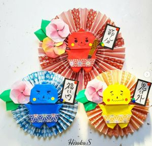 節分 製作 毛糸でカンタン！編まない鬼の帽子づくりMama Craft