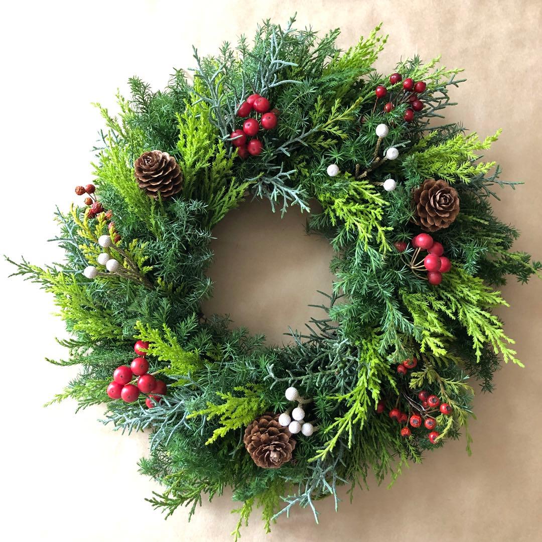 大人可愛い🤎ナチュラルリースSbausflower online store