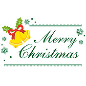 クリスマスイベントの可愛いカタカナイラスト文字 黒 - 商用利用できる無料のフリーイラスト「ふりねこ素材」