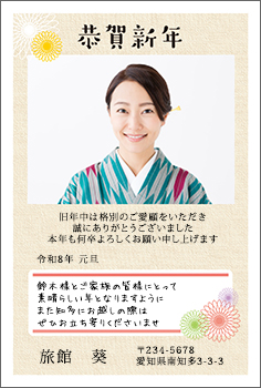 年賀状の書き方・構成 文例手紙の書き方