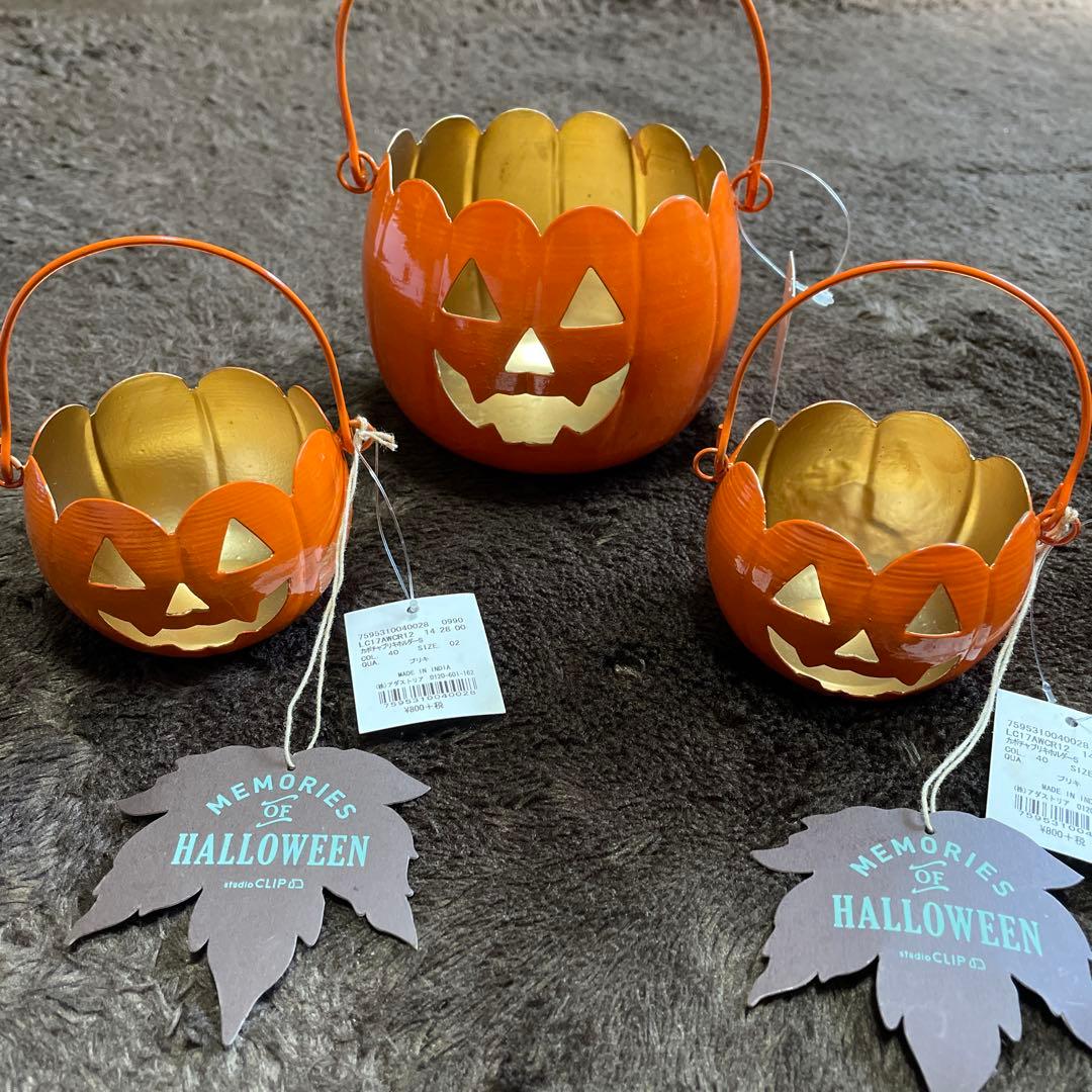 折り紙でかぼちゃのお菓子入れづくりと可愛いメモホルダー ～お家ハロウィンを楽しもう！～ - 小物