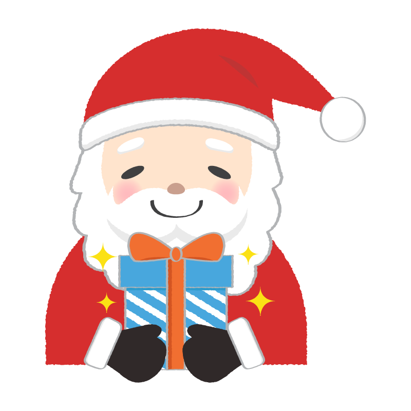 クリスマスツリーとサンタクロースと雪だるまとプレゼントの手書きベクターイラストのイラスト素材106994380- PIXTA