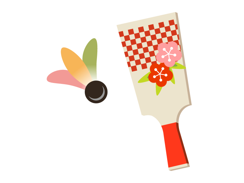 お正月 羽子板用羽根 はねつきはごいた和玩具正月用品縁起物外遊び昔遊び子供会矢羽根雑貨問屋いち屋