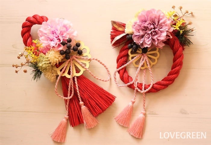 藁から手作り しめ縄リース＜猫ちぐら工房げん＞正月飾り ハンドメイド 手づくり しめ飾り お正月 しめ縄飾り 新潟県 出雲崎町新潟県出雲崎町JRE MALLふるさと納税