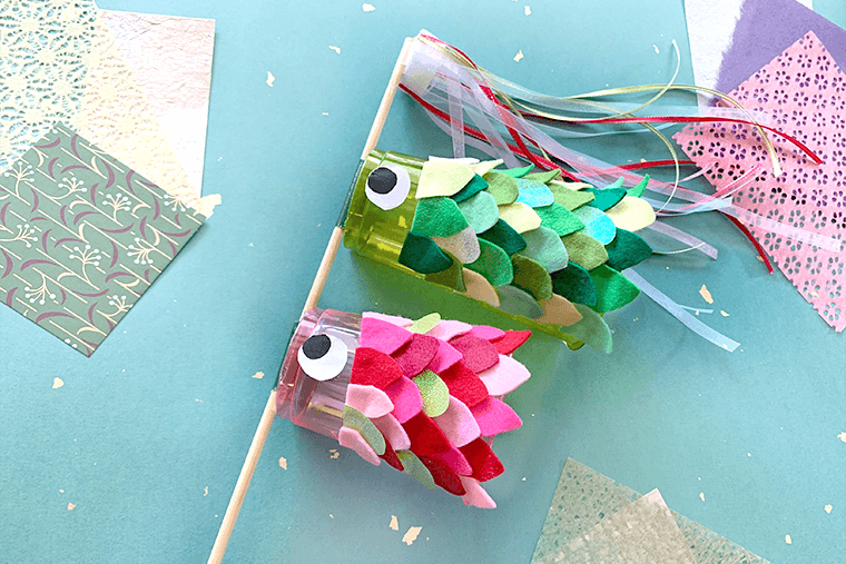 簡単工作『鯉のぼり』Baby教室シオ