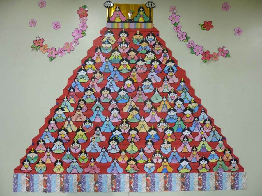 雛飾りを手作り！折り紙と紙コップで立体に☆簡単作り方高齢者や保育所でもOK