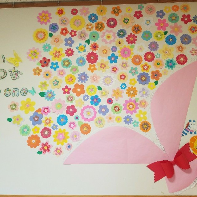 壁面飾り52 卒園式.入園式 桜 進級 卒園式 入園式 壁面