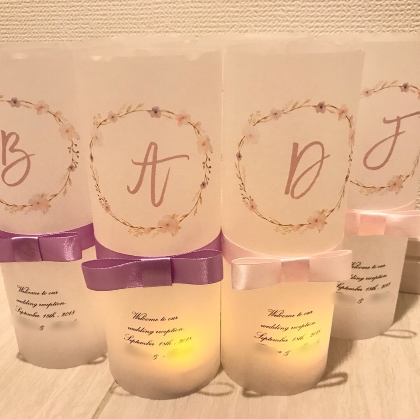 プチプラDIY おしゃれで幻想的＊100均トレーシングペーパーのテーブルナンバーをDIY！みんなのウェディングニュース