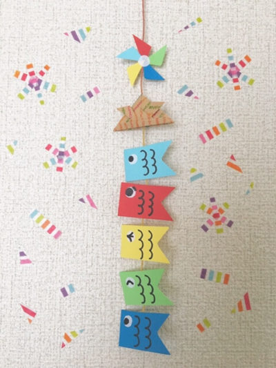 手作り 鯉のぼりのおしゃれなアレンジ・飾り方のインテリア実例RoomClip ルームクリップ