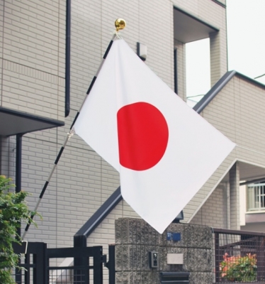 Amazon.co.jp: 平岡旗製造株式会社 日の丸セット 国旗 5点セット 掲揚 70×90 金巾 綿100 Percent お正月 祝日 旗日スポーツ観戦 応援 店舗 家庭用 屋内 屋外 Cセット ワンサイズ : おもちゃ