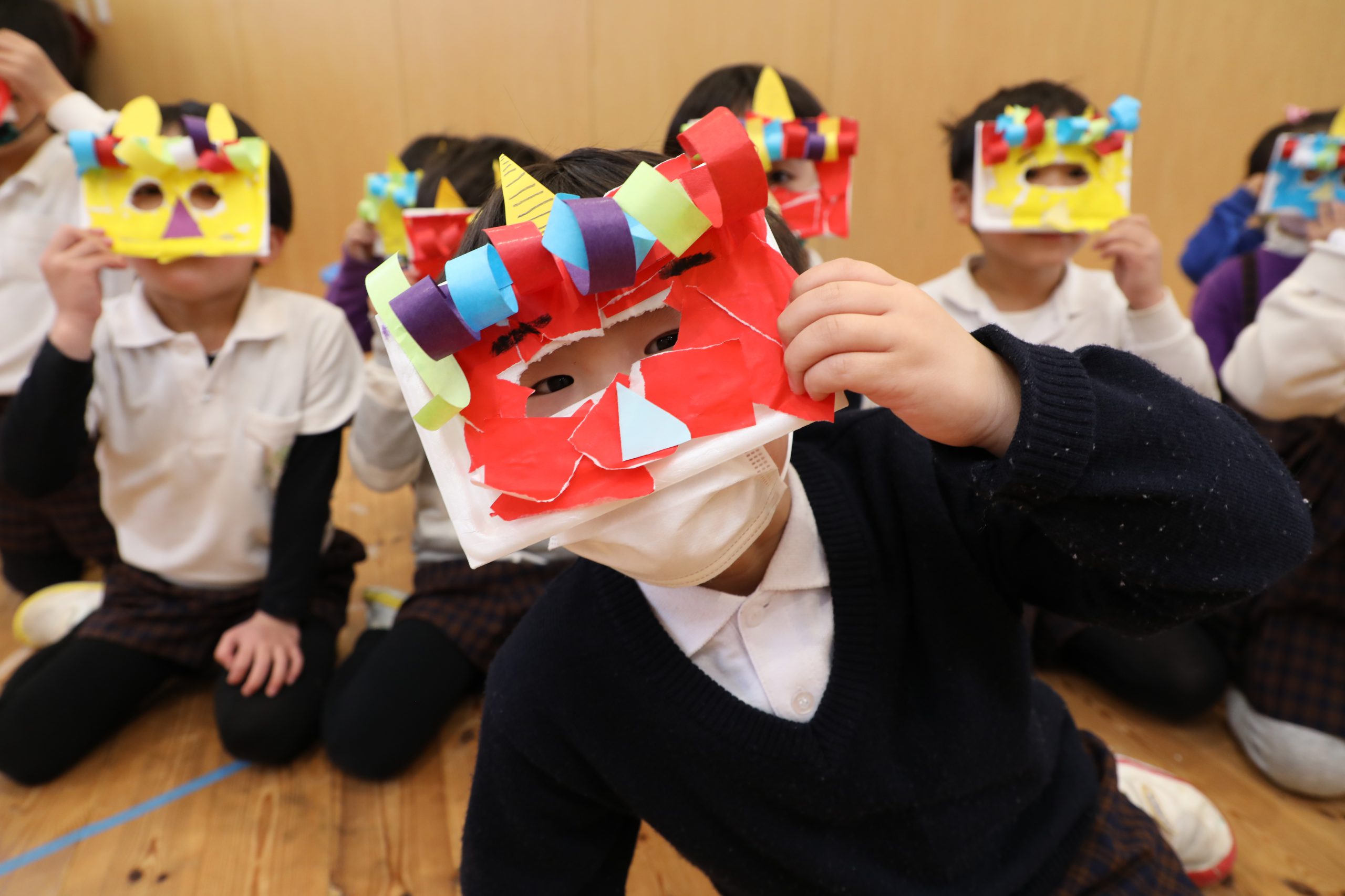 動画付き 節分の製作に使える！紙皿で作る鬼のお面チルコレ