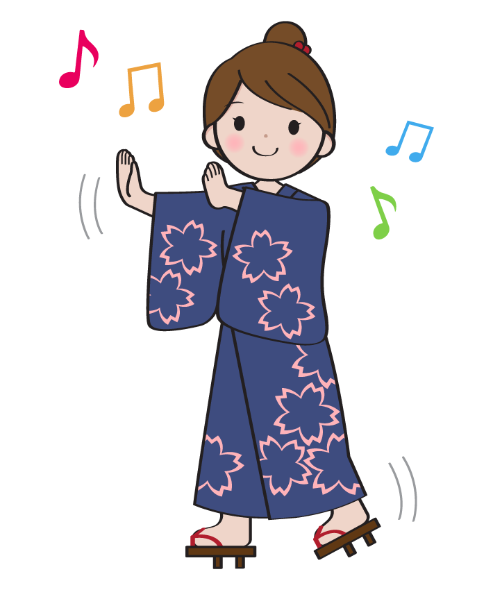 盆踊り – ふでこや無料イラスト