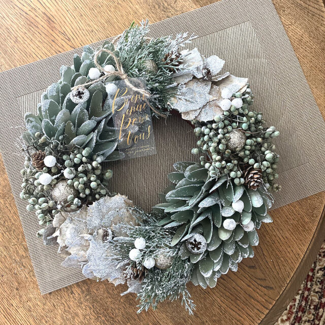 クリスマスリース 玄関 おしゃれ かわいい 32cm 35cm おすすめ クリスマス リース 天然素材 飾り 玄関リース ドアリース ドア 壁掛けインテリアLINEブランドカタログ