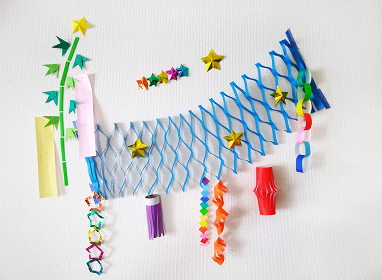 ひと味違う！オシャレな紙提灯 ちょうちん の作り方 七夕飾りDIY How to Make Paper Lantern