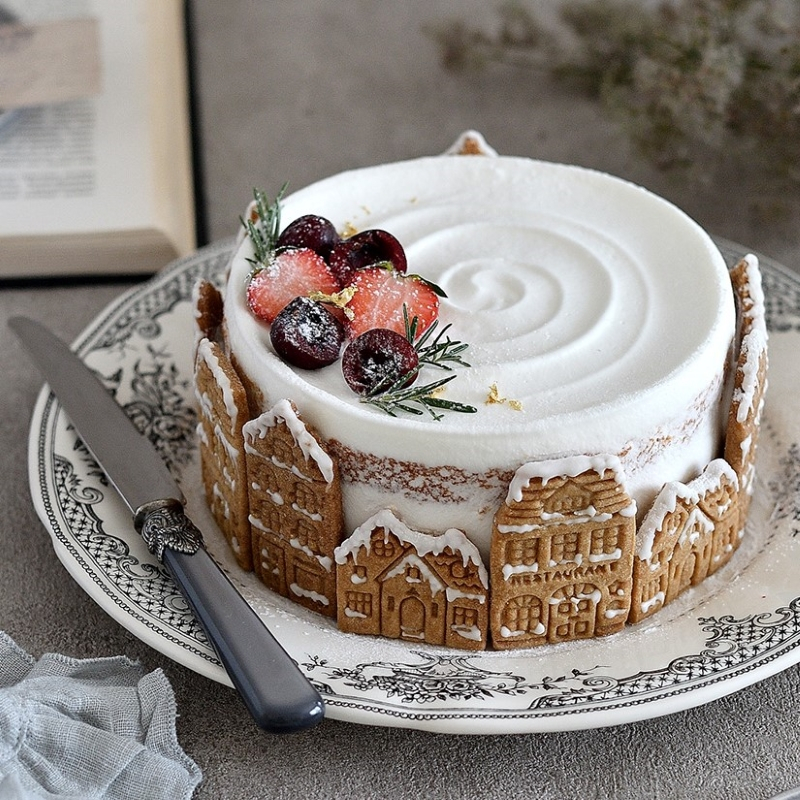 クリスマスツリー仕立てのベイクドチーズケーキレシピ森永乳業の乳でひろがる！アイデアレシピ森永乳業株式会社