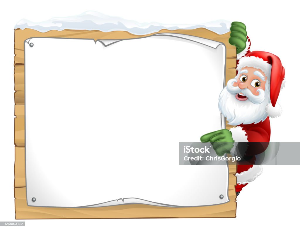 Simply Said, INC 素朴なフレーム クリスマスアート - 水彩画 サンタクロース - サンタクロース サイン - ファームハウスクリスマス装飾 - 木製クリスマスデコレーション - ミスタークロースサイン - 10 x 10インチ RF1442