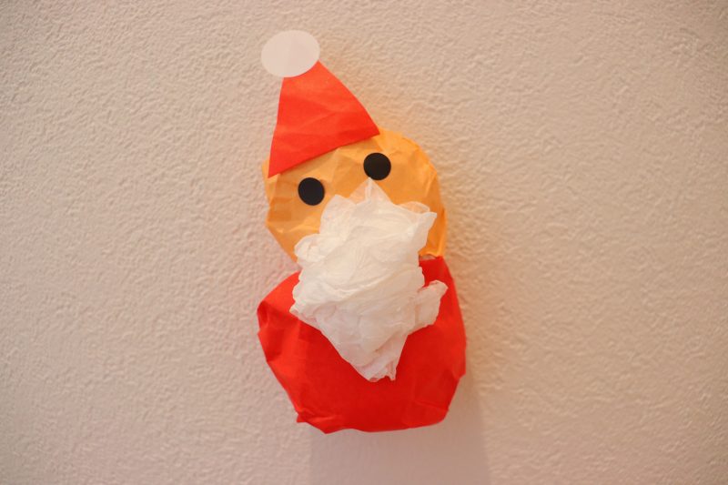 わっかサンタ製作キット 10キット クリスマス製作